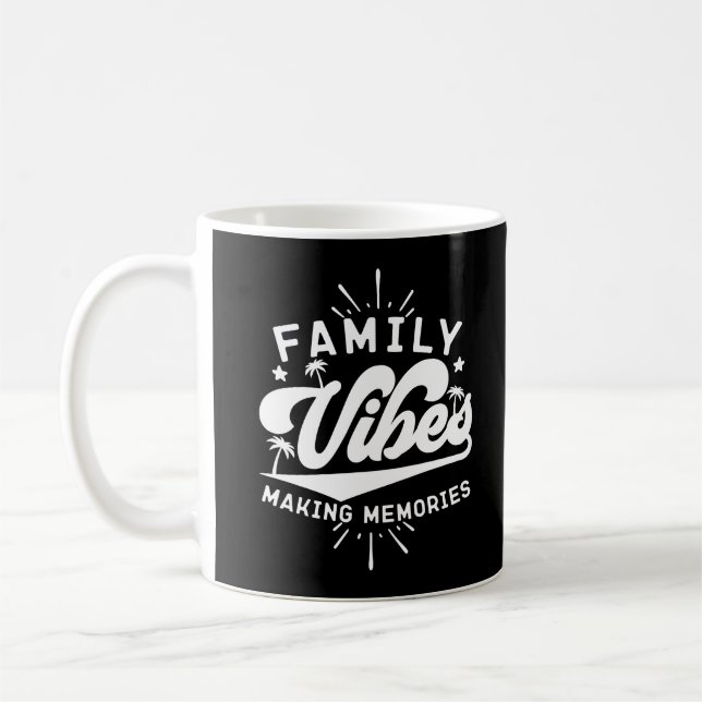 Caneca De Café Famílias Vibes Memórias de Fazer Engraçadas Dizend (Esquerda)