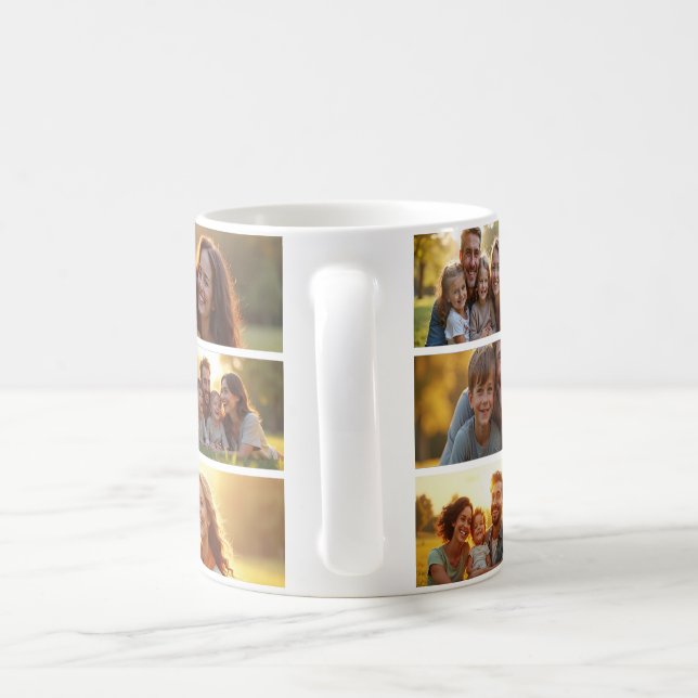Caneca De Café Family Photo Coffee Mug  (Alça)