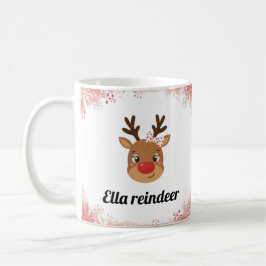 Caneca De Café Family Reindeer Matching Mugs