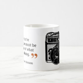 Caneca De Café Famosa imagem da câmara de 7 imagens com citação d