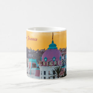 Caneca De Café Famoso hotel de luxo Negresco em Nice França
