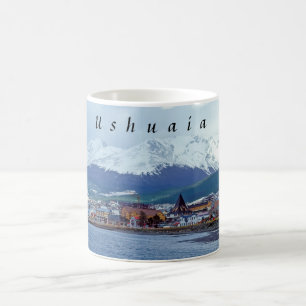 Caneca De Café Famoso Ushuaia - Terra do Fogo, Argentina