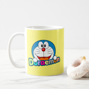 Caneca De Café Fanart Fofa do Doraemon