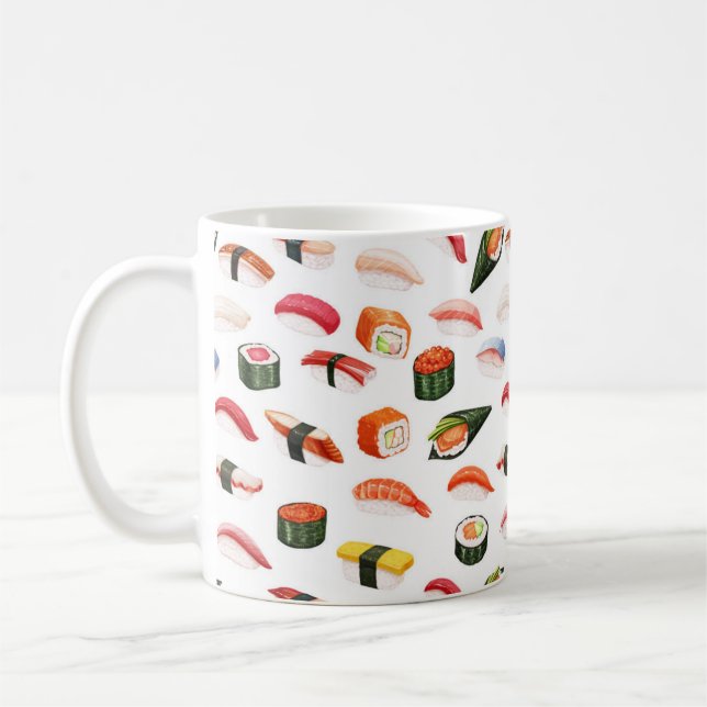 Caneca De Café Fancy Asian Sushi Mug (Esquerda)