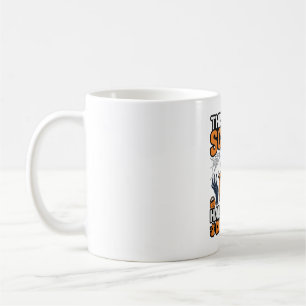 Caneca De Café Fantasia Assustadora de Halloween Abóbora Bruxa Ch