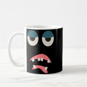 Caneca De Café Fantasia de Halloween engraçada de rosto de zumbi