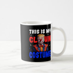 Caneca De Café Fantasia de Palhaço Anti Trump Engraçado President