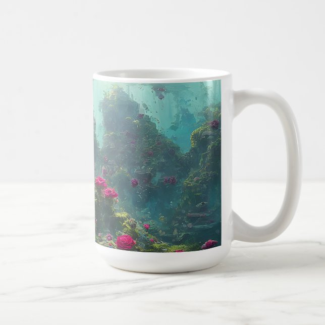 Caneca De Café FANTASIA debaixo de água - Mug, Taça (Direita)