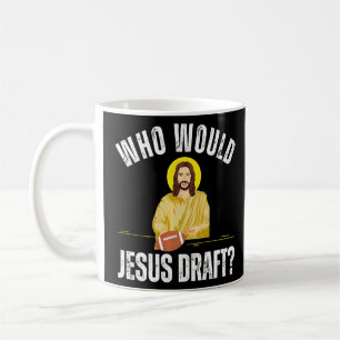Caneca De Café Fantasia Futebol Quem Seria Jesus Rascunho