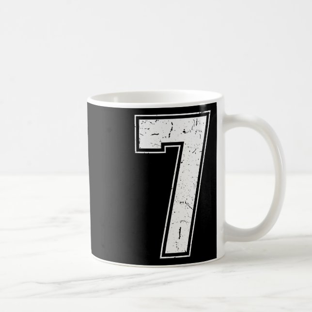 Caneca De Café Fantasias Combinando Número 7 Fantasia Meme 67 Ang (Direita)