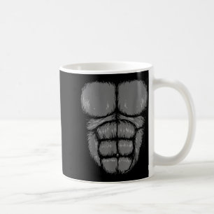 Caneca De Café Fantasias engraçadas de Halloween de Gorila Macaco