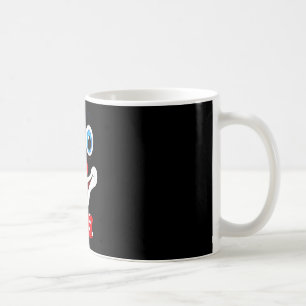 Caneca De Café Fantasias engraçadas de palhaço feminino para carn