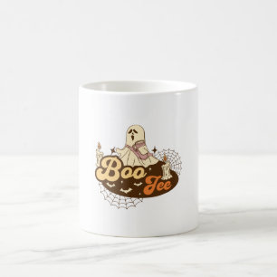 Caneca De Café Fantasma Boo-Jee Halloween engraçado