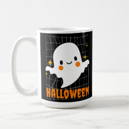 Caneca De Café Fantasma de Halloween