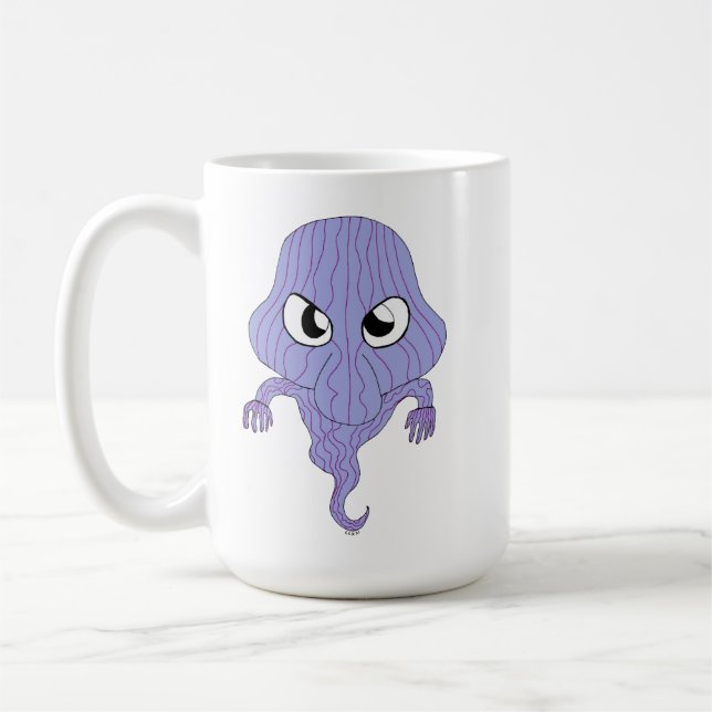 Caneca De Café Fantasma do estilo Chibi (Esquerda)