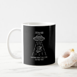 Caneca De Café Fantasma e Alienígena