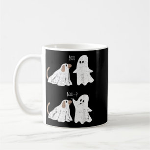 Caneca De Café Fantasma e Cachorro Retro Vintage Boo Boop Hallowe