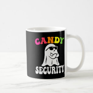 Caneca De Café Fantasma Engraçado Doces Segurança Fantasia de Hal