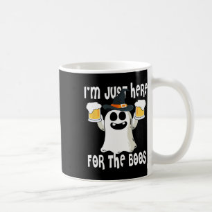 Caneca De Café Fantasma, estou aqui para Boos