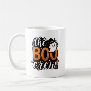 Caneca De Café Fantasma Fofo A Tripulação Boo Halloween