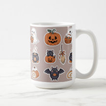 Fantasma fofo de Halloween truque e tratamento