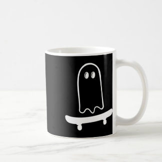 Caneca De Café Fantasma Fofo De Skate Para Adepto De Skate Divert