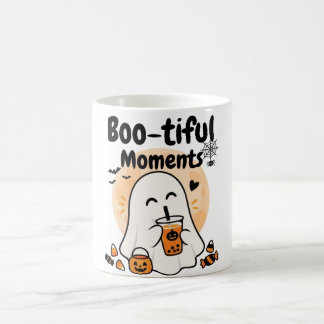 Caneca de Café Fantasma Fofo Momentos Bootiful