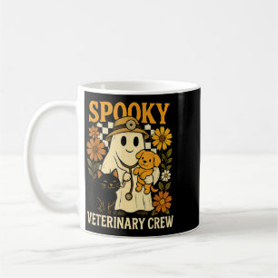 Caneca De Café Fantasma segurando veterinário de cachorro gato pr