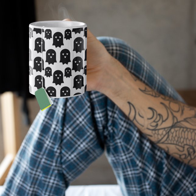 Caneca De Café Fantasma Voador (mugs and cups)