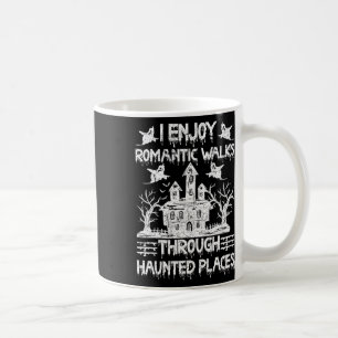 Caneca De Café Fantasmas caçando Românticos Caminha Por Um Lugar
