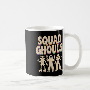 Caneca De Café Fantasmas em Quadrado Correspondendo Dia de as Bru