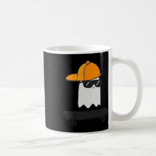 Caneca De Café Fantasmas Skateboarding Fantasia Preguiçosa de Hal
