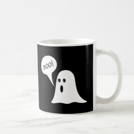 Caneca De Café Fantasminha Bonito Fantasma de Halloween