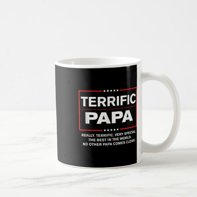 Caneca De Café Fantástico Papa - Engraçado Donald Trump Melhor Pa (Direita)