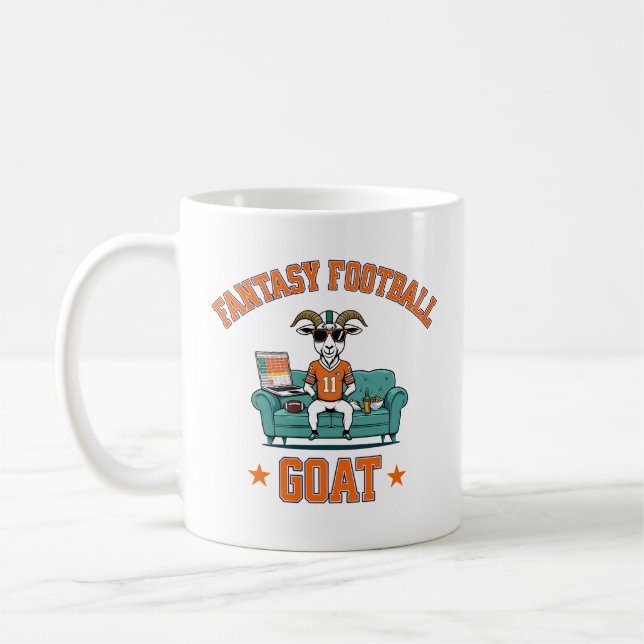 Caneca De Café Fantasy Football  (Esquerda)