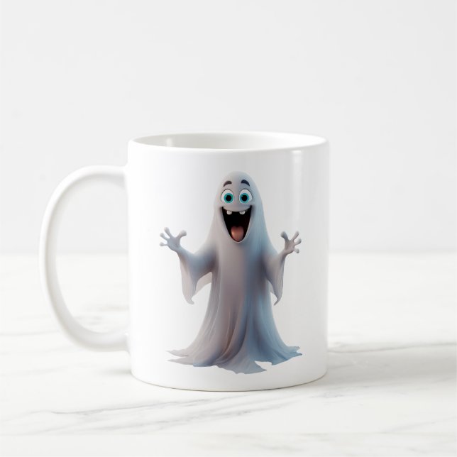 Caneca De Café Fantasy Ghost Mug (Esquerda)
