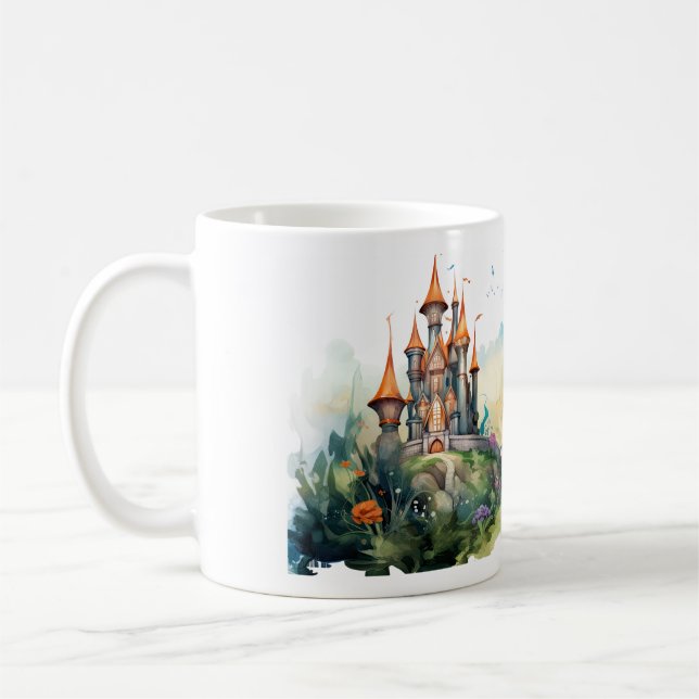 Caneca De Café Fantasy Series 15 oz Classic Mug (Esquerda)