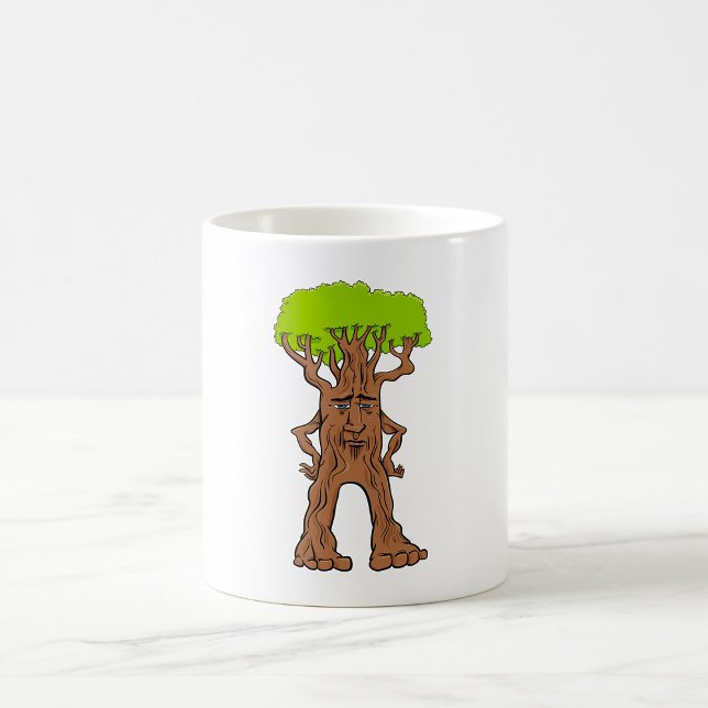 Caneca De Café Fantasy Walking Tree (Criador carregado)