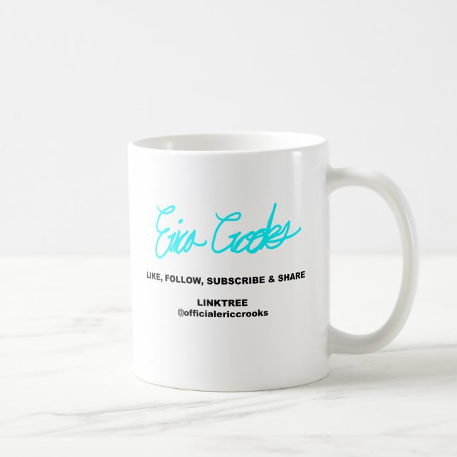 Caneca De Café Fantoche olhando para você (Direita)