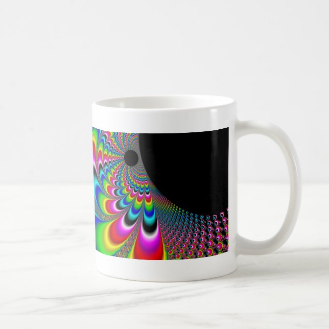 Caneca De Café Fanyc - Mandelbrot Fractal Art (Direita)