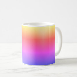 Caneca De Café Farbverlauf colored bunt Kaffe bunte Kaffeetasse
