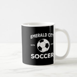 Caneca De Café Fardo de Futebol da Cidade Esmeralda do Mágico de