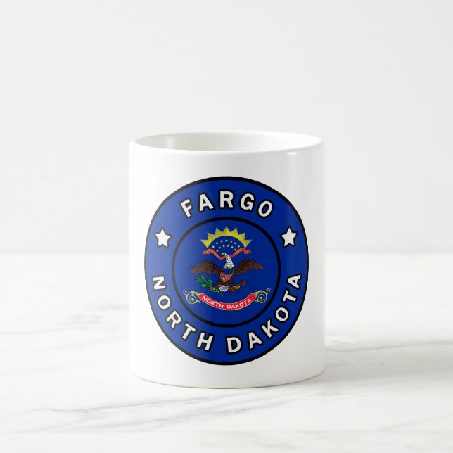 Caneca De Café Fargo North Dakota (Centro)