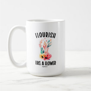 Caneca De Café Farinha como uma flor Salmo 103:15