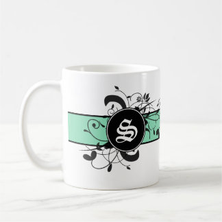 Caneca De Café Farinha Vitoriana Personalizada Monograma