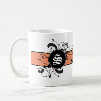 Caneca De Café Farinha Vitoriana Personalizada Monograma