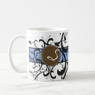 Caneca De Café Farinha Vitoriana Personalizada Monograma