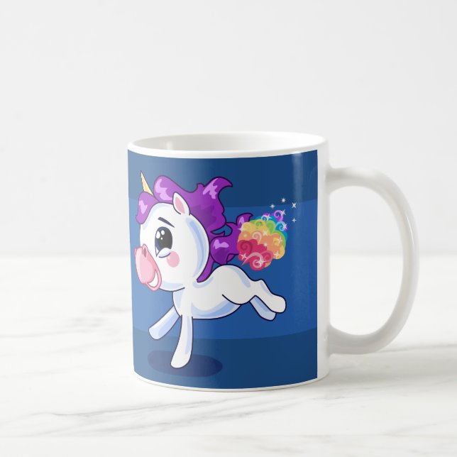 Caneca De Café Farinhas Unicórnio (Direita)