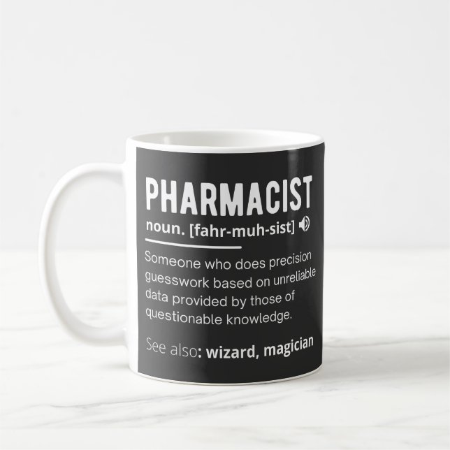 Caneca De Café farmacêutico (Esquerda)