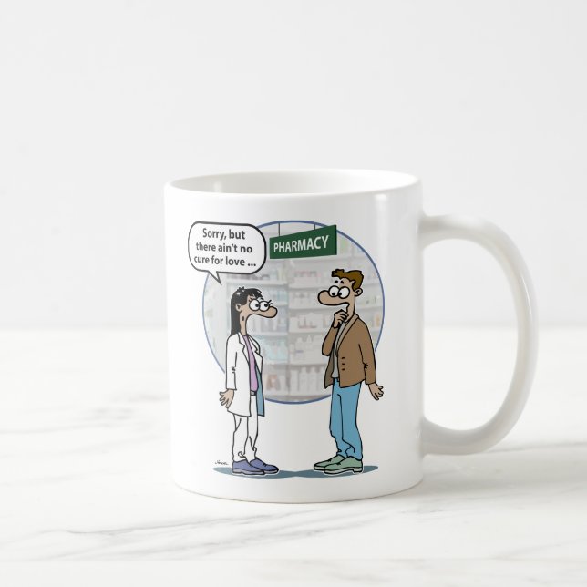 Caneca De Café Farmacêutico (Direita)